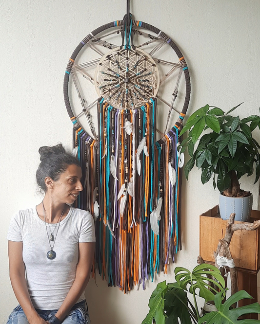 Flower Of Life Bloom - Macrame - Lebanon - Sacred