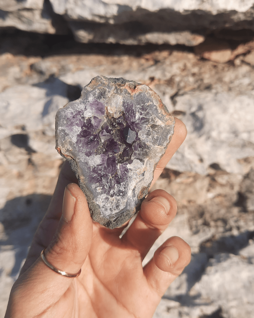 Amethyst Geode - Sacred
