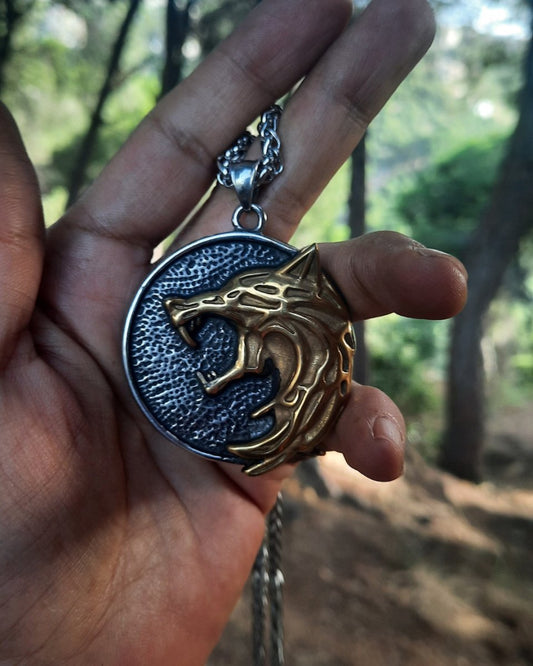 Invest in our Black Dragon and Wolf - Orgonite pendant in Lebanon at Sacred