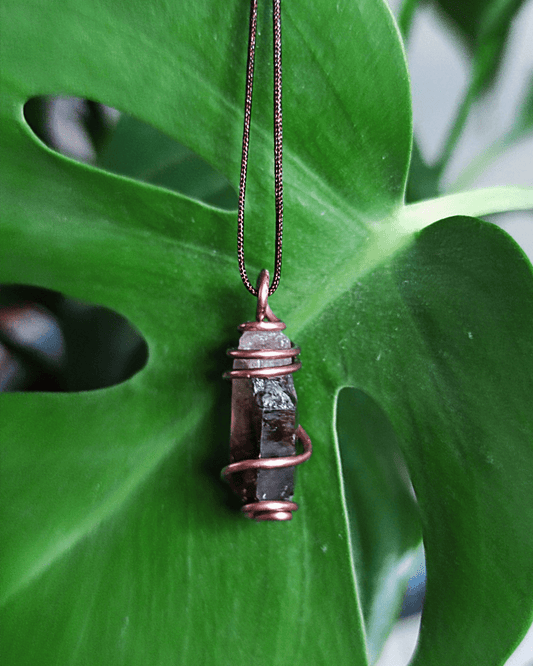 Balance & Deep Rooting with our Cosmic Anchor! Invest in our Smoky Quartz Necklace from our Energy Cleansing Jewelry Collection in Lebanon at Sacred.