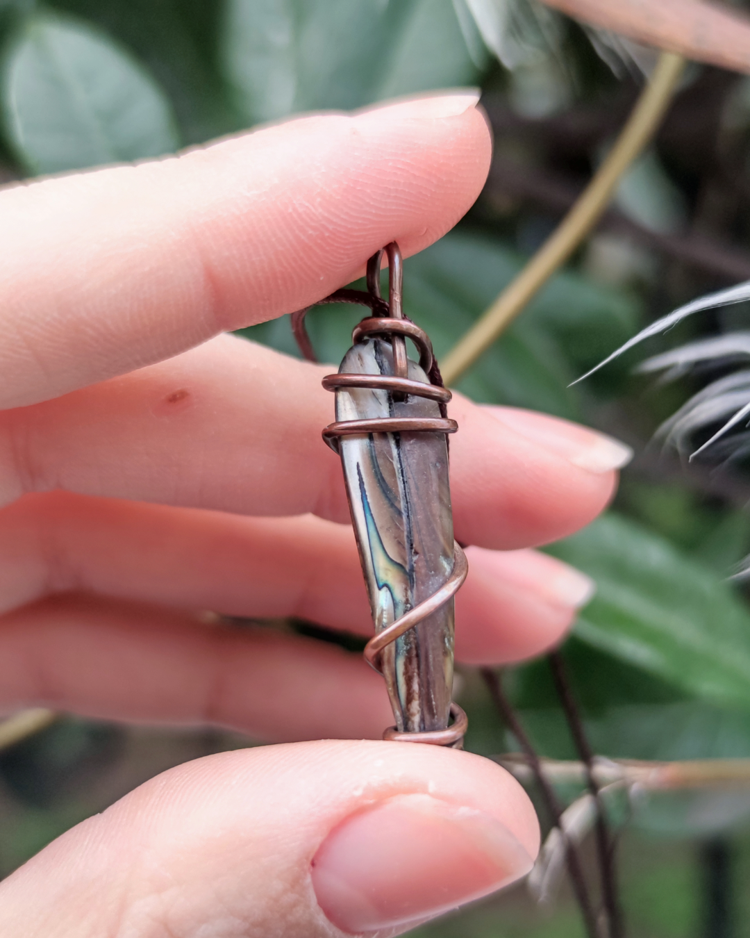 Invest in our Écume • Abalone Shell Necklace from our wide variety of Natural Crystal Jewelry in Lebanon at Sacred!