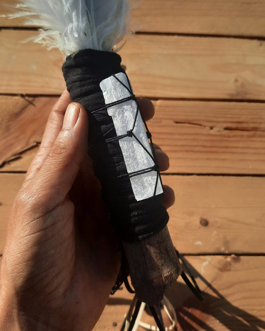 Invest in our Selenite Smudging Wand in Lebanon at Sacred