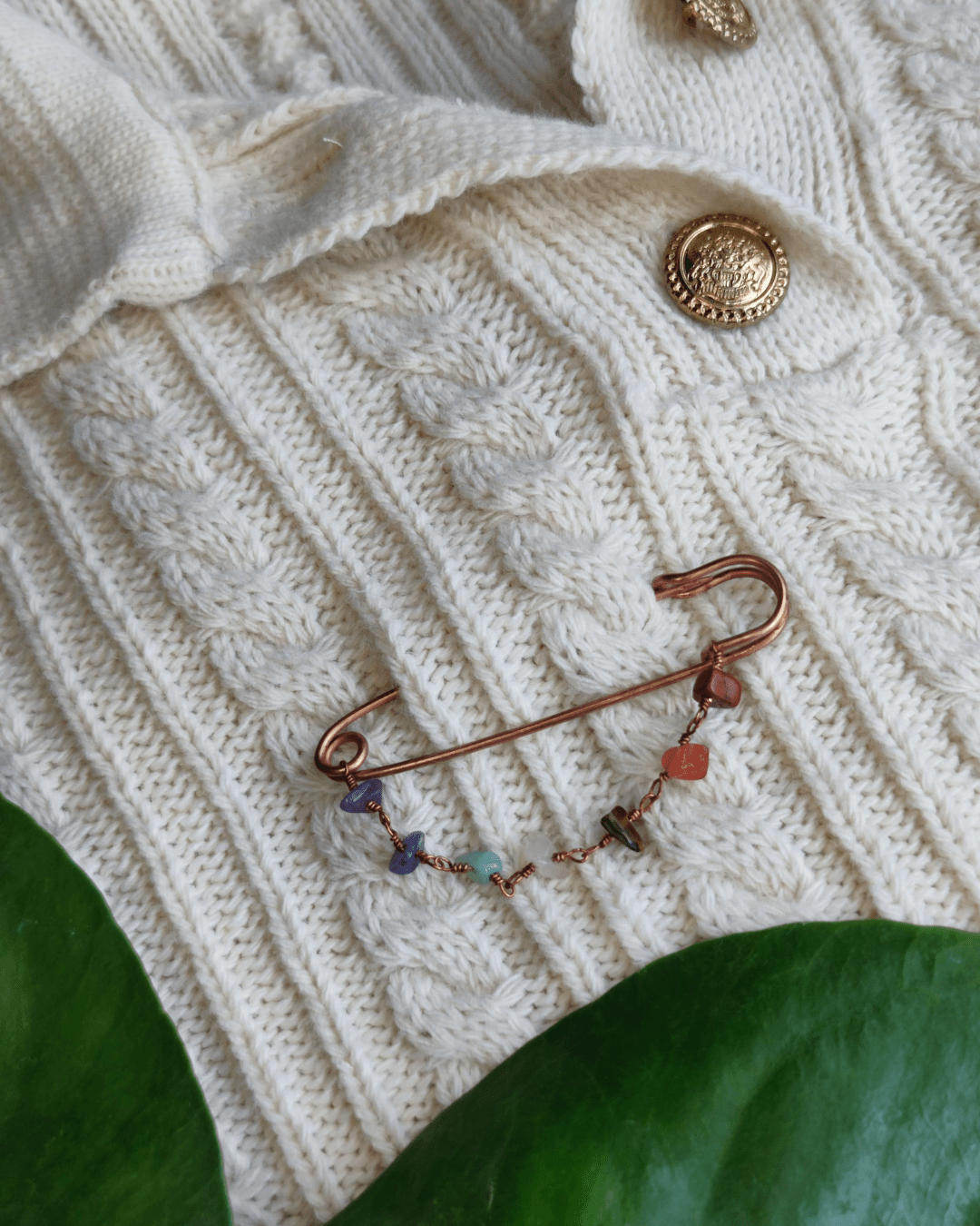 Seven Chakra Pin - Sacred