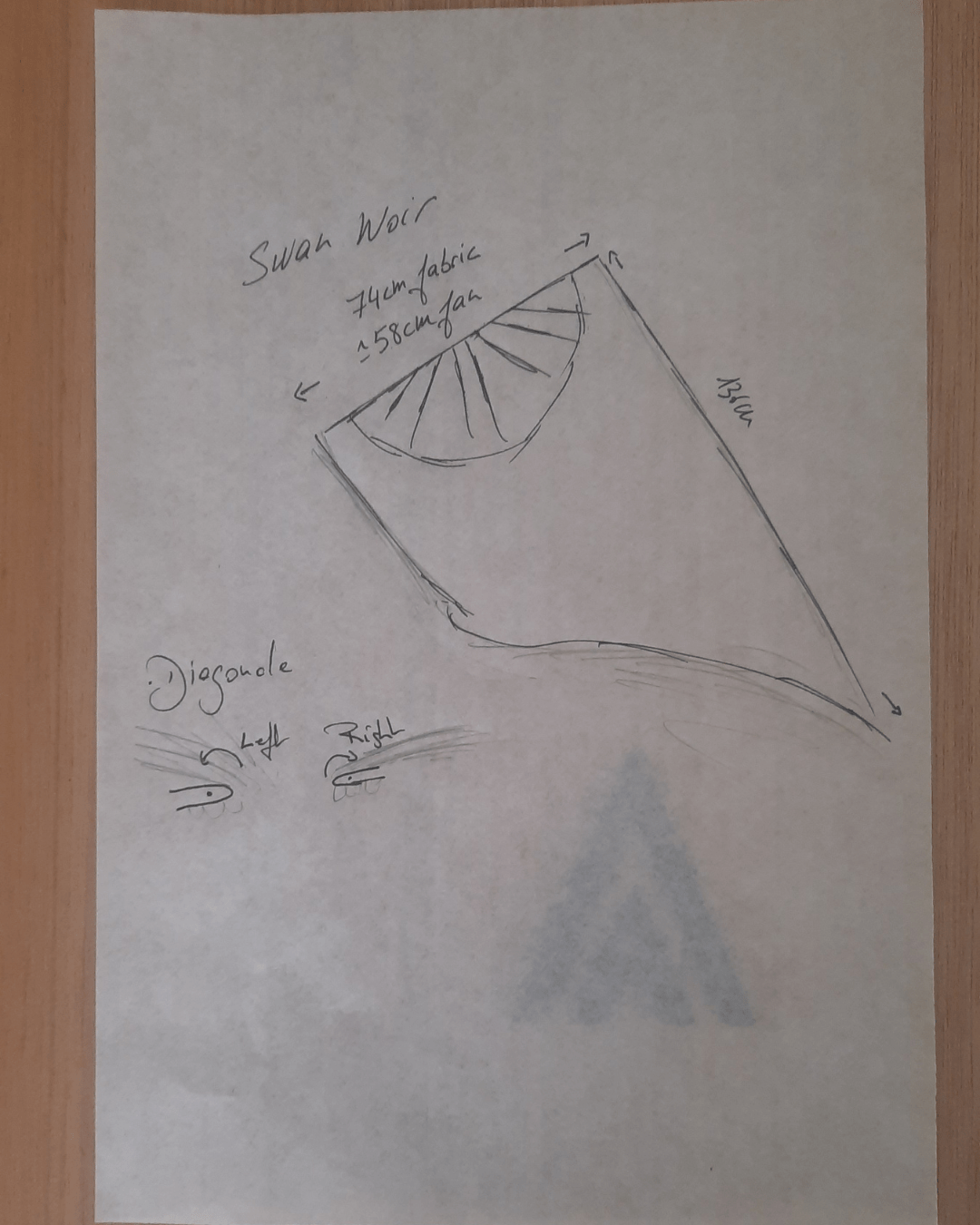 Swan Noir - Veil Fan - Sacred