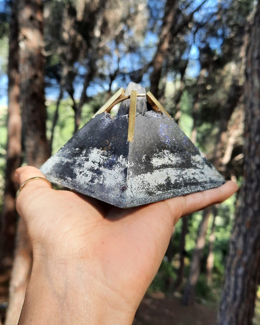 Invest in our Concrete -Orgonite Pyramid in Lebanon at Sacred