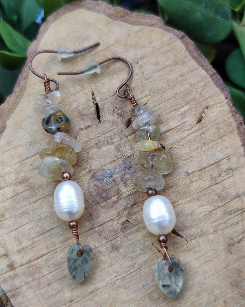 Invest in our Flora Earrings in Lebanon at Sacred