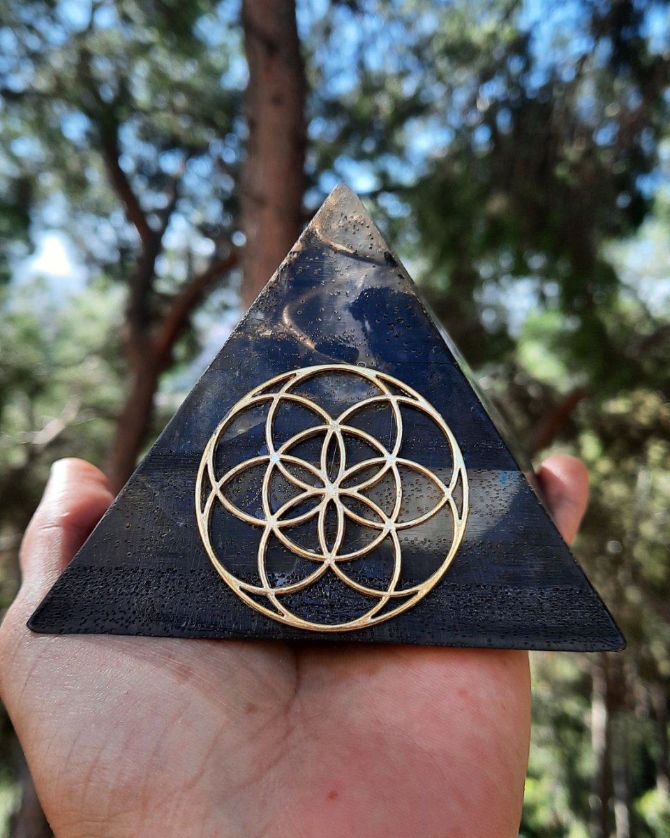 Invest in our Flower of Life - Orgonite Pyramid in Lebanon at Sacred