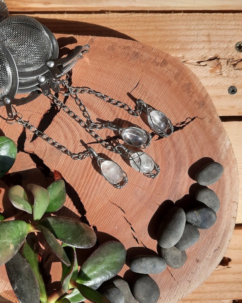 Invest in our Tea Infuser with Clear Quartz in Lebanon at Sacred