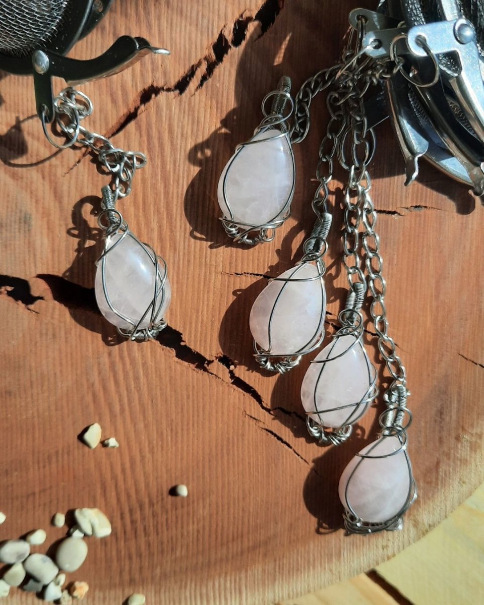 Invest in our Tea Infuser with Rose Quartz in Lebanon at Sacred