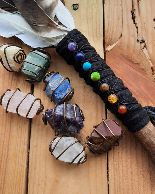 Invest in our The Seven Chakra Smudging Wand in Lebanon at Sacred