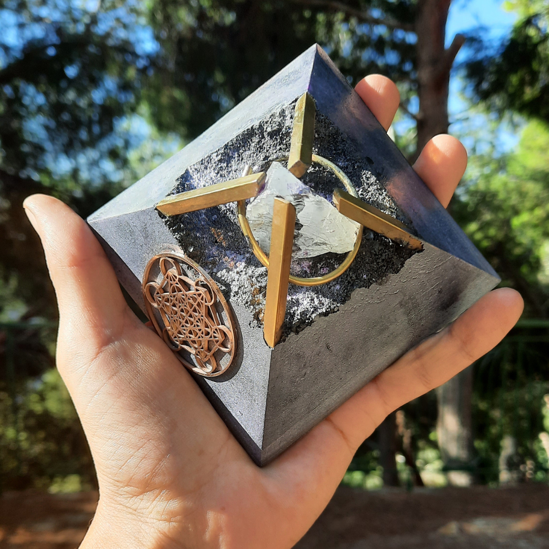 8 Sides vs 4 Sides Why Our Orgonite Pyramids Have Healthier Toroidal Fields - Lebanon - Sacred