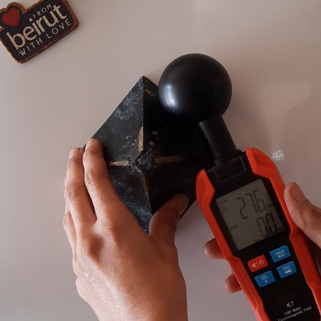 EMF Meter Experiment: Neutralizing Effectively Household Radiation- Lebanon - Sacred