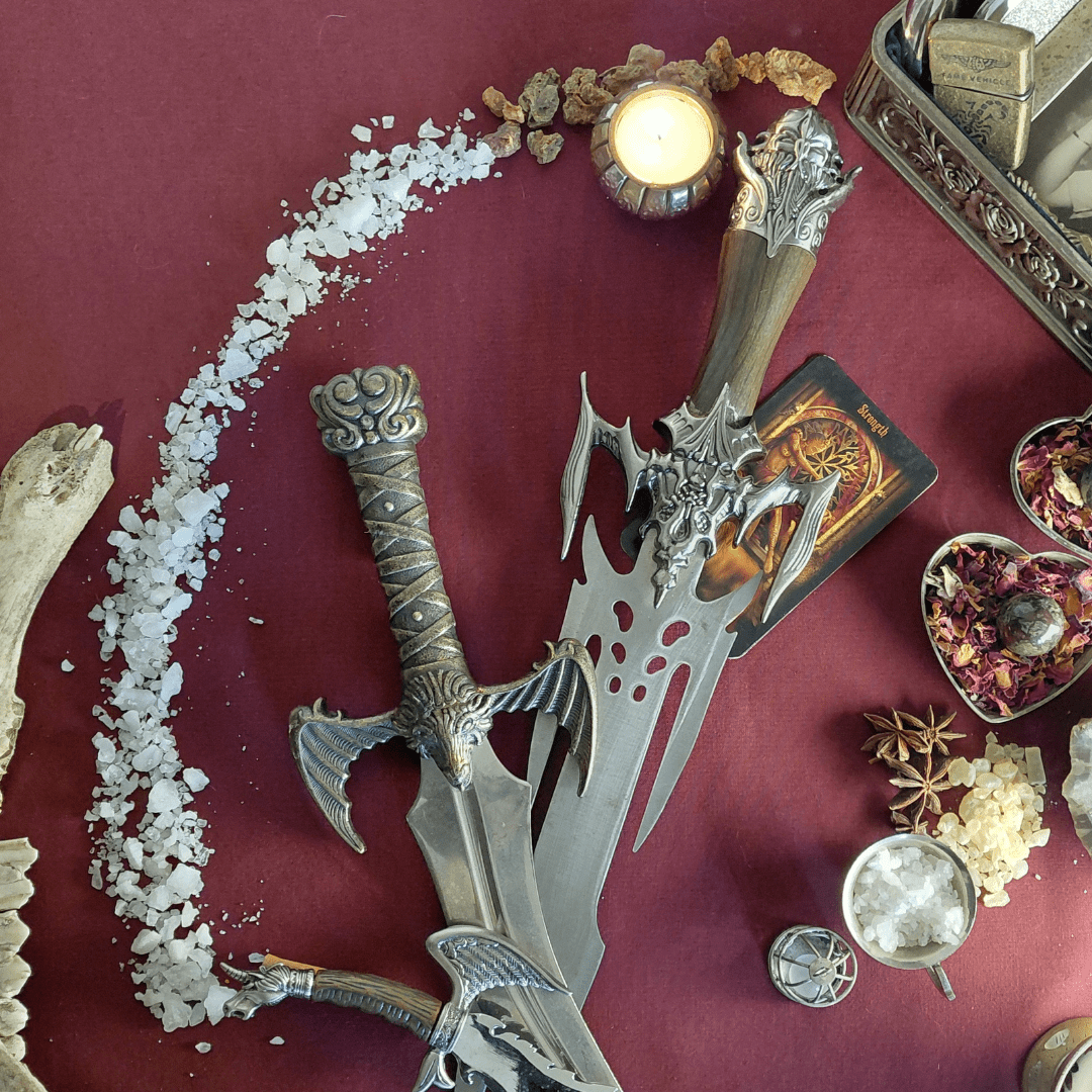 Ritual Blade Care Guide: Cleansing and Anointing Sacred Blades - Lebanon - Sacred