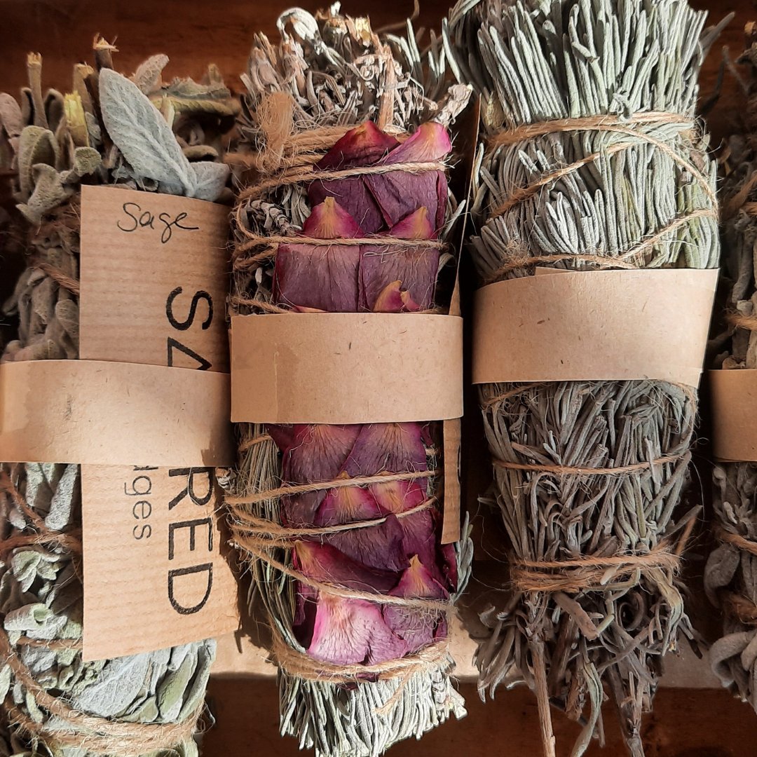 Single Herb Smudges - The Guide - Sacred