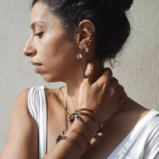 Wearing Crystals Wrapped in Copper: 4 Benefits | The Science of Energy Synergy - Lebanon - Sacred
