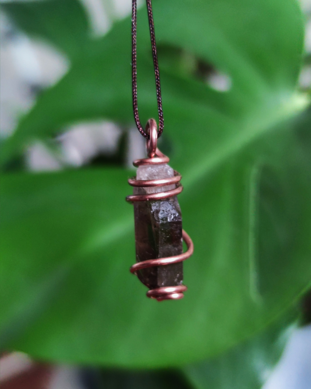 Balance & Deep Rooting with our Cosmic Anchor! Invest in our Smoky Quartz Necklace from our Energy Cleansing Jewelry Collection in Lebanon at Sacred.