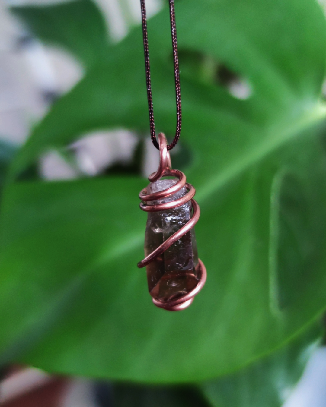Balance & Deep Rooting with our Cosmic Anchor! Invest in our Smoky Quartz Necklace from our Energy Cleansing Jewelry Collection in Lebanon at Sacred.