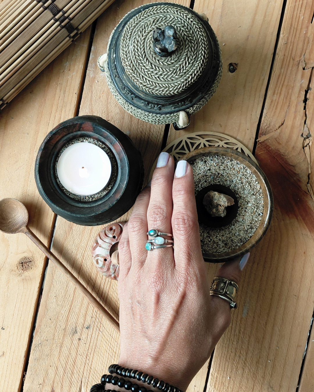 Enhance your Protection Rituals with our Echoes of Earth from our wide variety of Ritual Altar Sets! Unique & Exclusive at Sacred!
