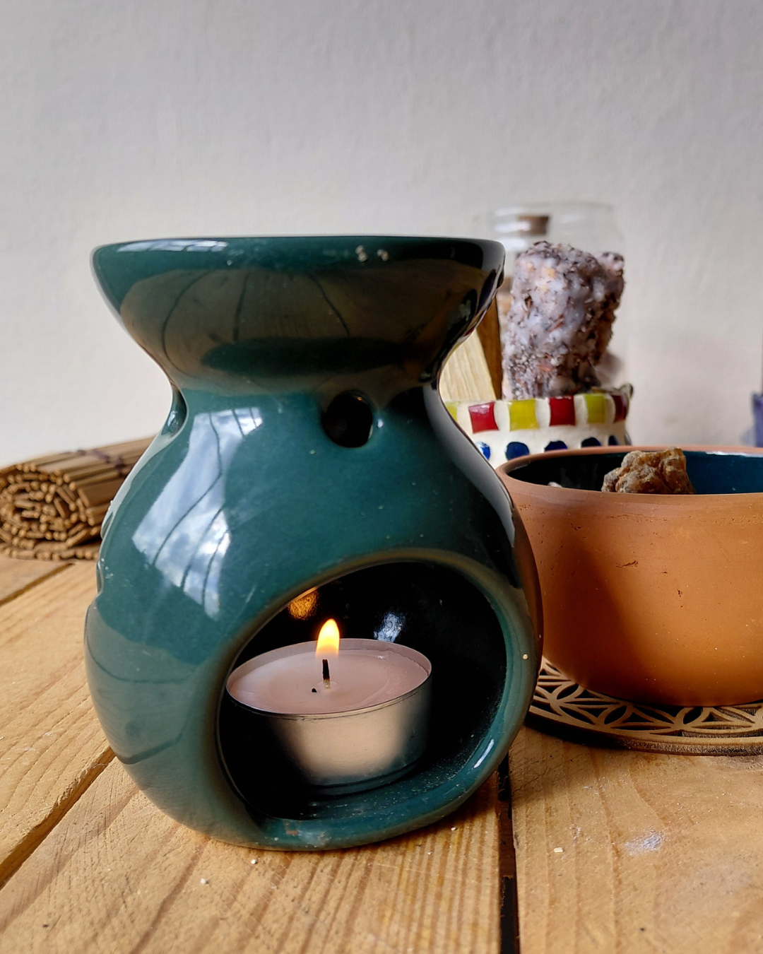 Ground your rituals with our Emerald Clay from our wide variety of Ritual Altar Sets! Unique & Exclusive at Sacred!