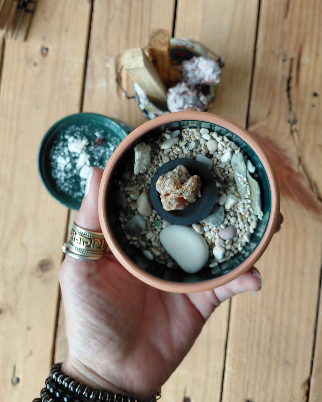 Ground your rituals with our Emerald Clay from our wide variety of Ritual Altar Sets! Unique & Exclusive at Sacred!
