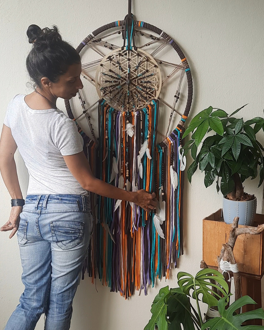 Flower Of Life Bloom - Macrame - Lebanon - Sacred