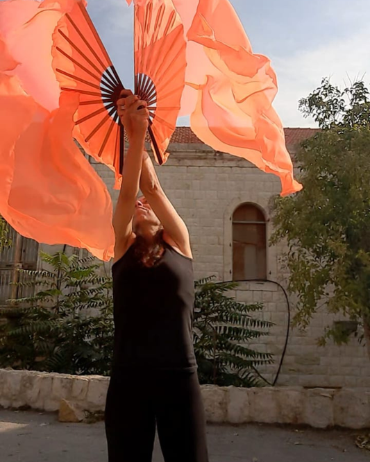 Fluo Orange - Veil Fan