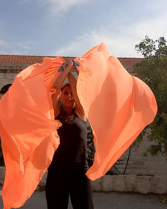 Fluo Orange - Veil Fan