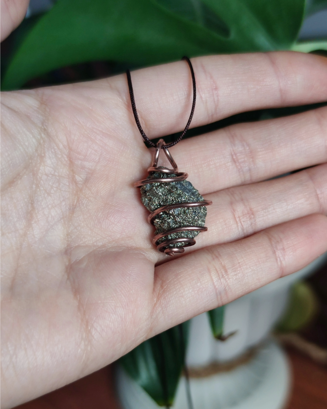 Upgrade your manifestation game with Halo! Invest in our Pyrite Necklace from our Energy Cleansing Jewelry Collection in Lebanon at Sacred.
