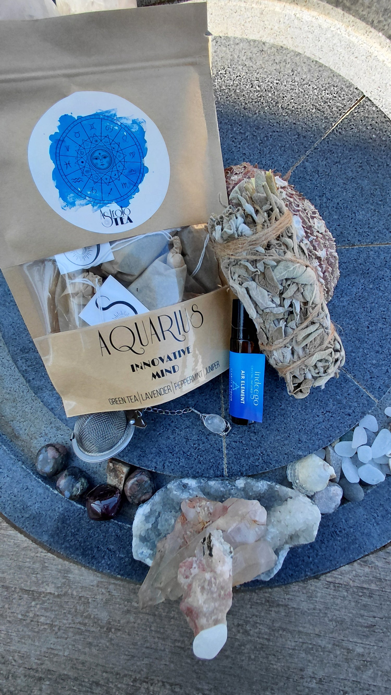 The Energies of Aquarius – Zodiac Gift Boxes - Lebanon - Sacred