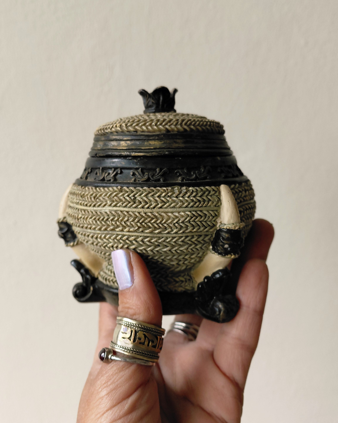 Echoes of Earth • Hand-Carved • Earth Altar For Protection