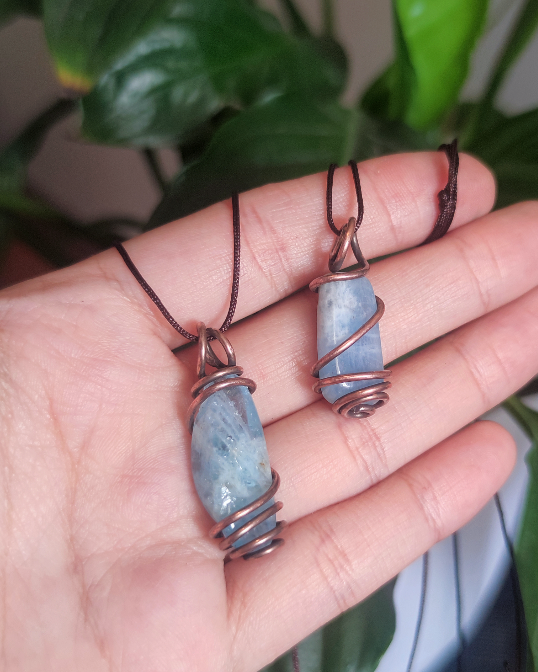 Aqua • Aquamarine Necklace For Peace