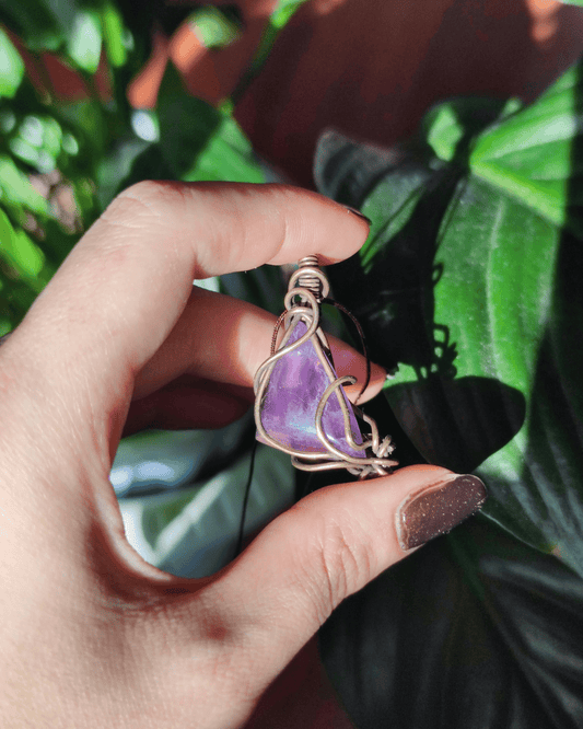 Invest in our Violette • Amethyst Necklace from our wide variety of Crystal Jewelry in Lebanon at Sacred!