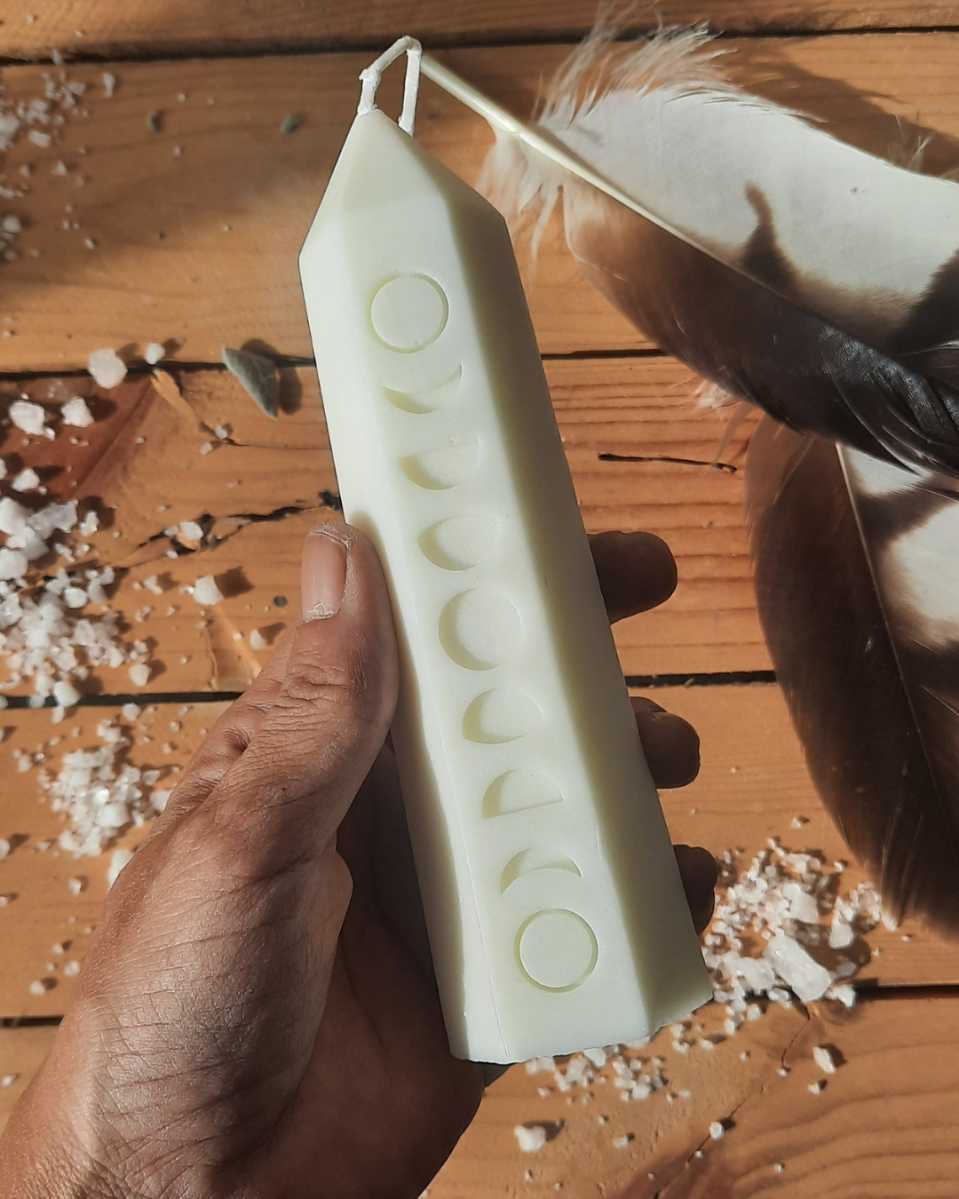 Phases of the Moon Candle