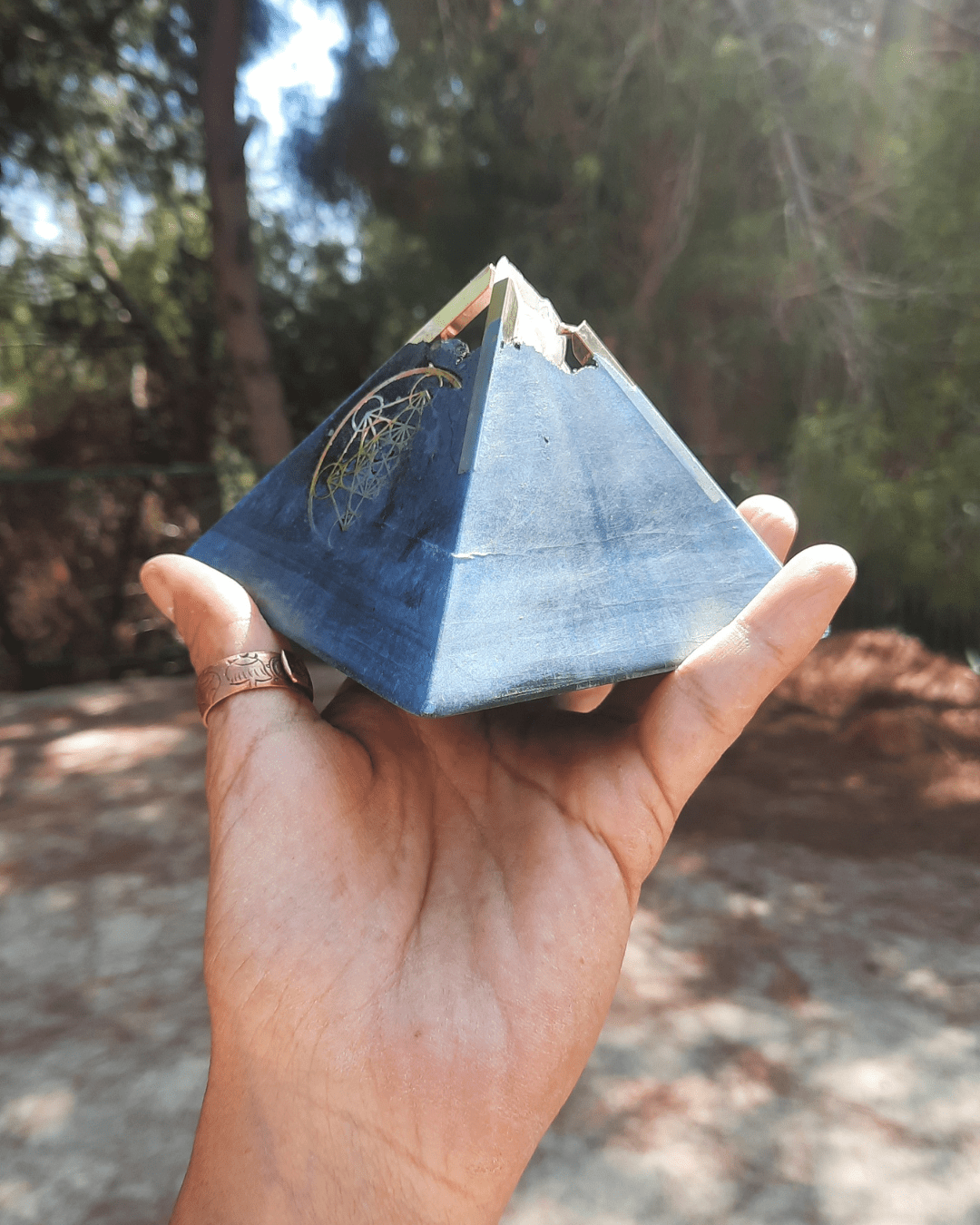 Alfa – The Genesis - Orgonite Pyramid - Sacred