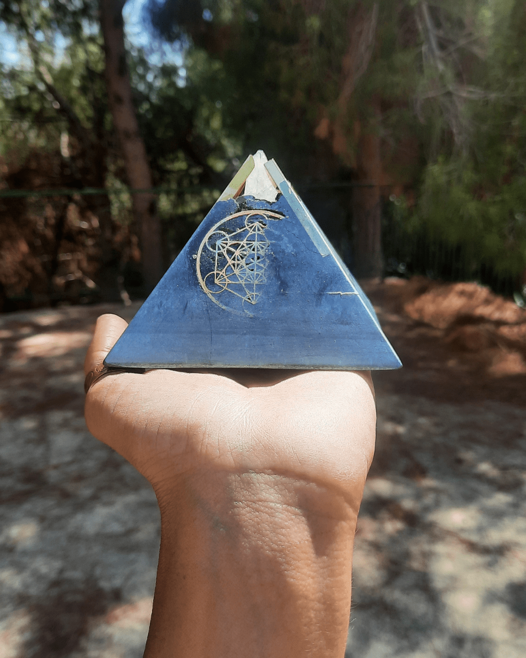 Alfa – The Genesis - Orgonite Pyramid - Sacred