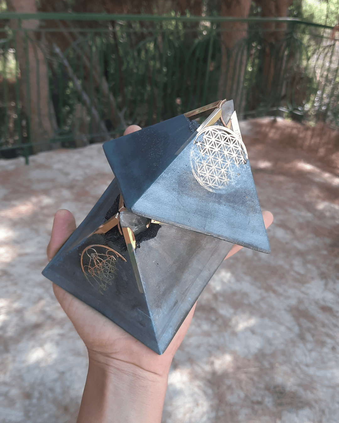 Alfa – The Genesis - Orgonite Pyramid - Sacred