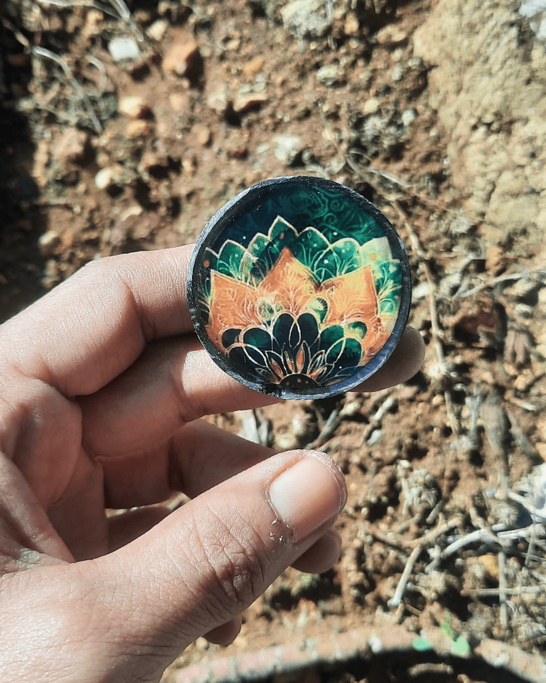 Anuket - Cellphone Orgonite EMF Shield - Sacred