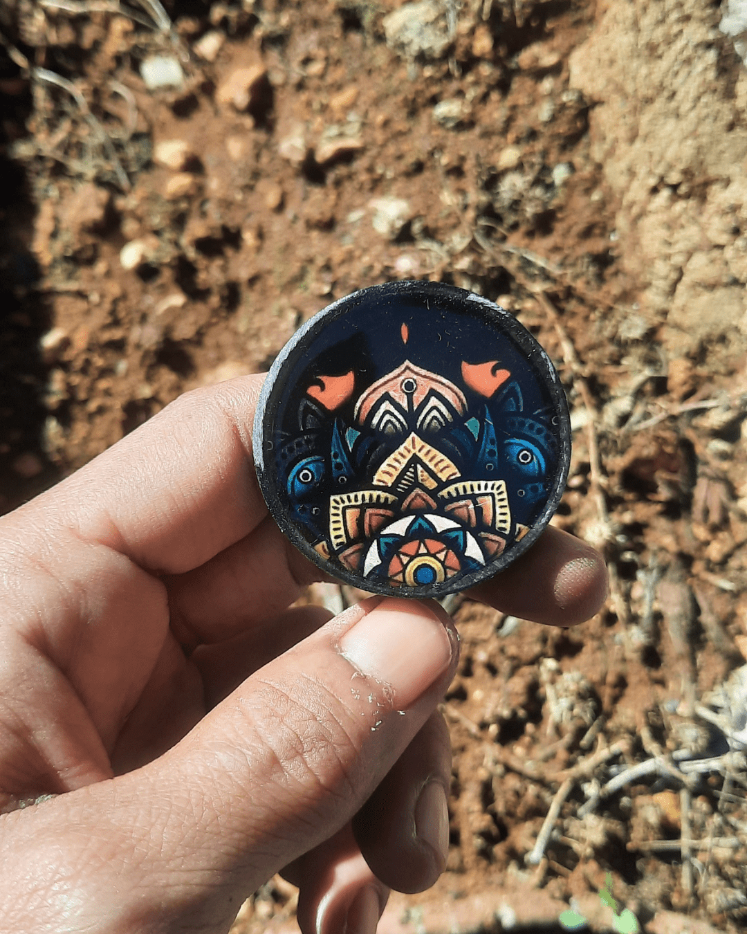 Anuket - Cellphone Orgonite EMF Shield - Sacred