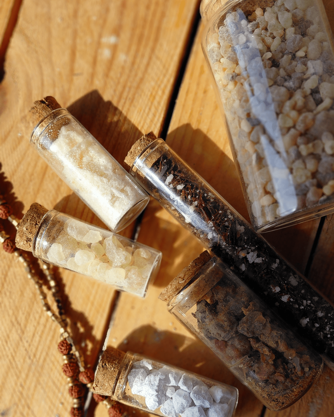 Invest in our Apothecary Jar featuring 6 ritual-grade incense resins. Perfect for your smudging rituals in Lebanon at Sacred!