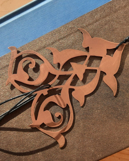 Arabesque Copper Bookmark - Sacred