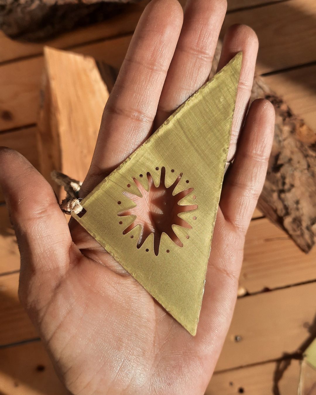 Aztec Sun Bookmark - Sacred