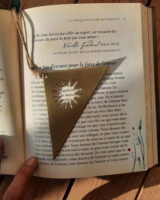 Aztec Sun Bookmark - Sacred