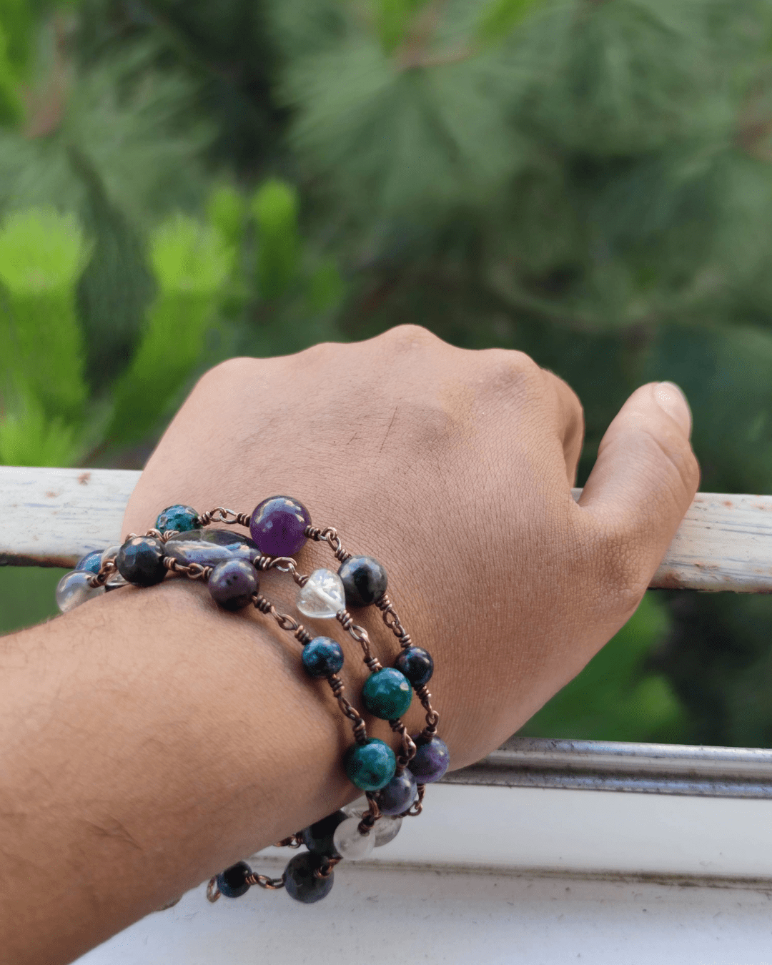 Beads Bracelets – Mixed Crystals | Intuition - Sacred
