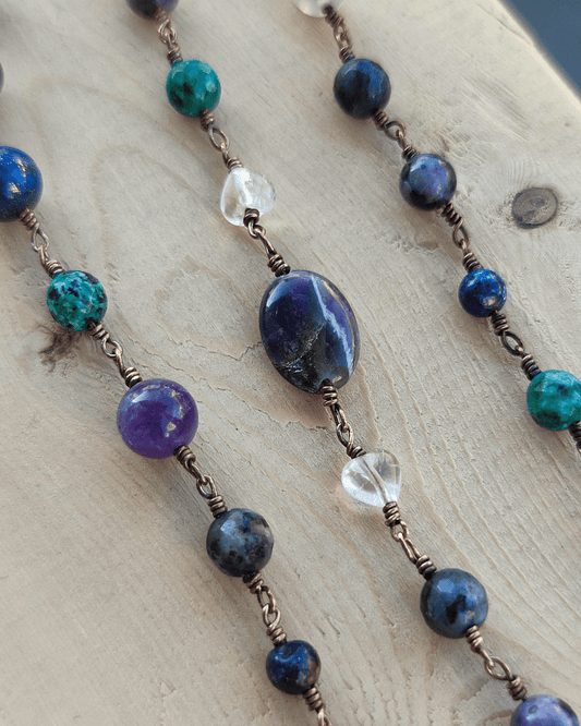Beads Bracelets – Mixed Crystals | Intuition - Sacred