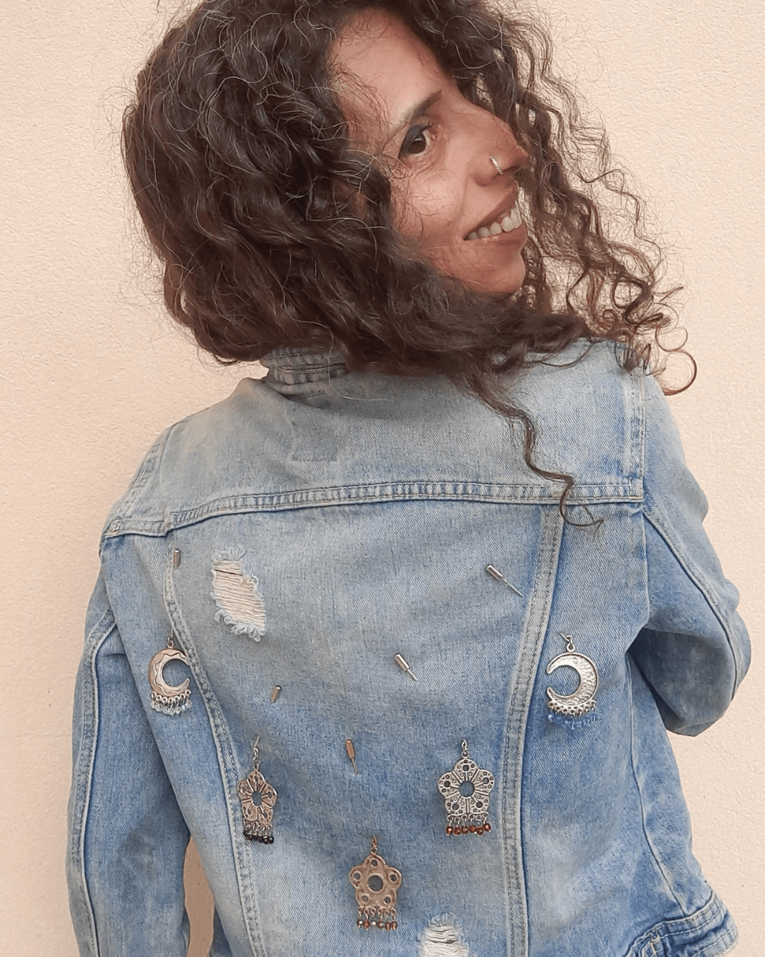 Boho Clothes Pins - Celestial Moon - Sacred