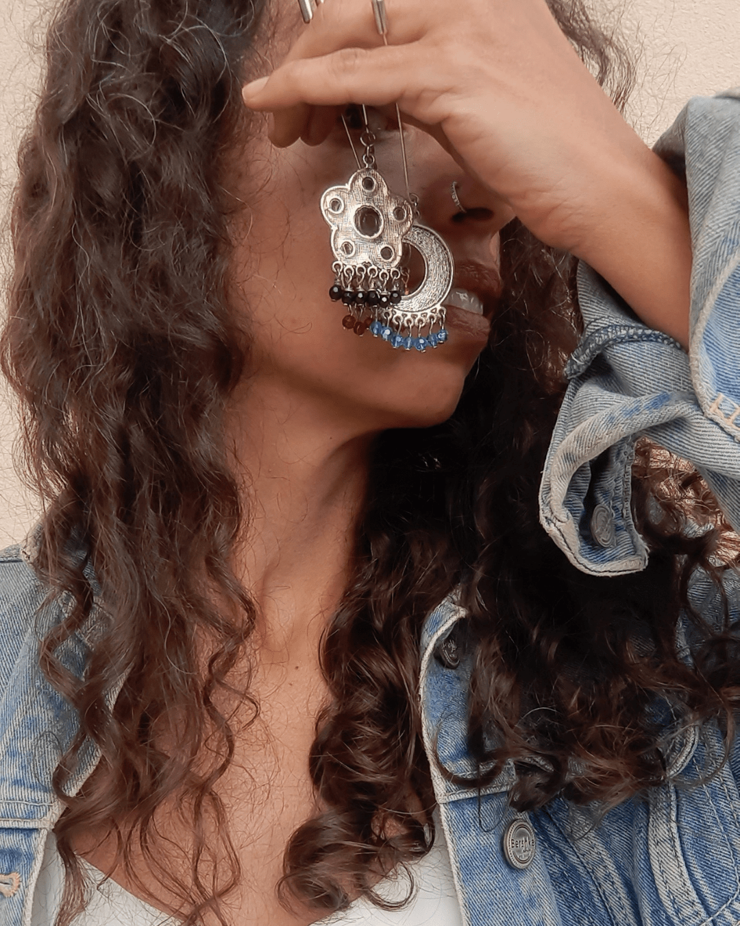 Boho Clothes Pins - Oriental Bloom - Sacred