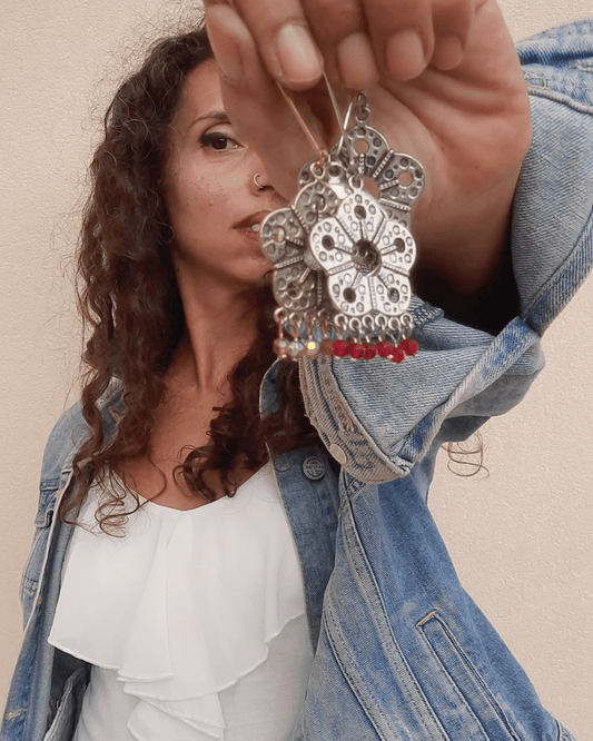 Boho Clothes Pins - Oriental Bloom - Sacred