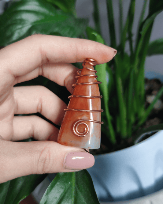 Invest in our Carnelian • The Stone of Vitality from our genuine Crystal Collection in Lebanon at Sacred!