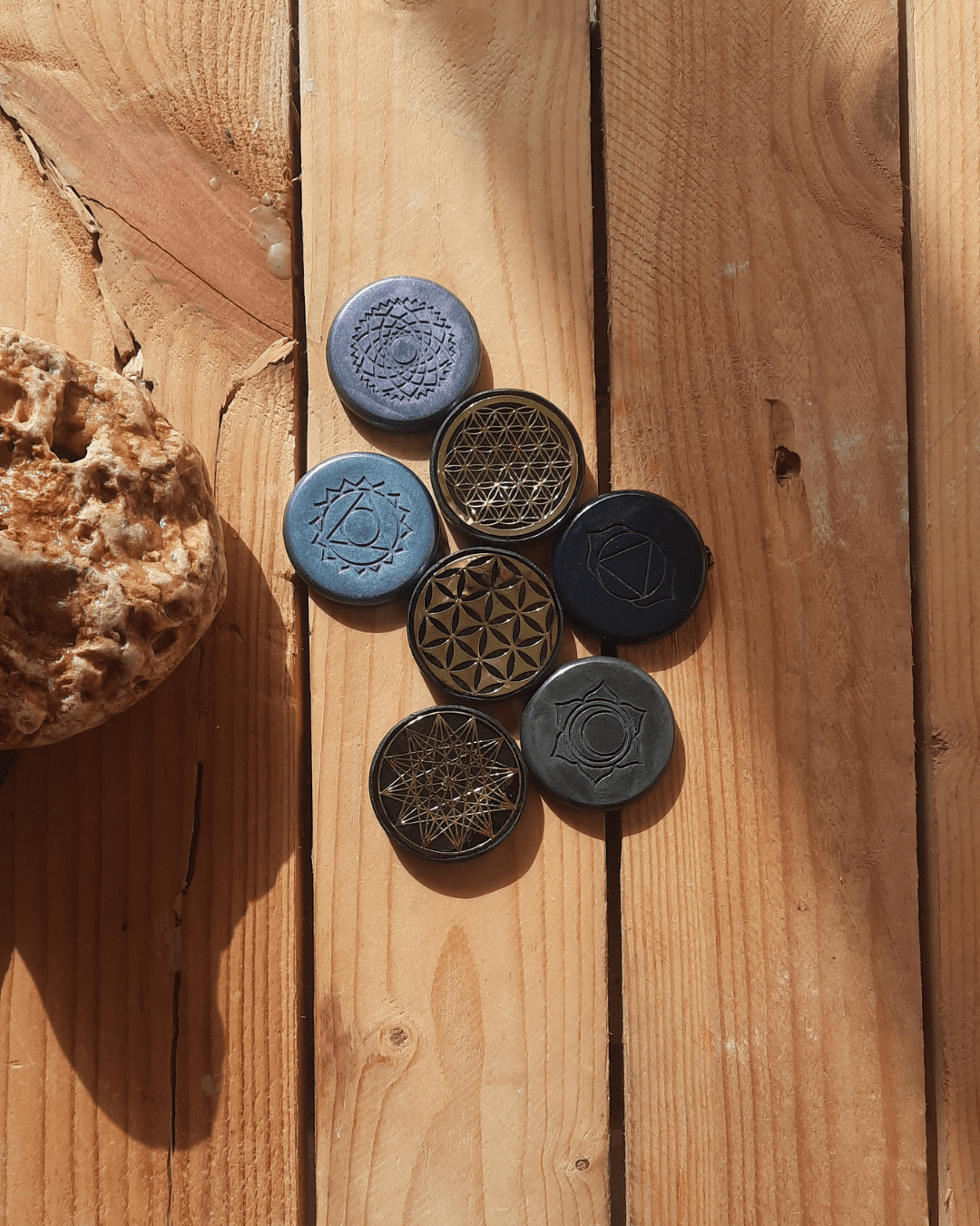 Cellphone Orgonite EMF Shield - Sacred