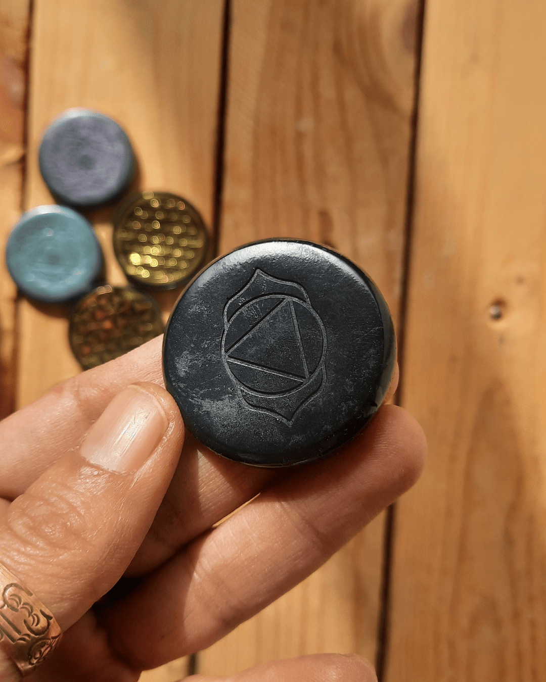 Cellphone Orgonite EMF Shield - Sacred